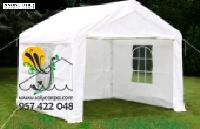 Carpa econ&oacute;mica medida 3x4