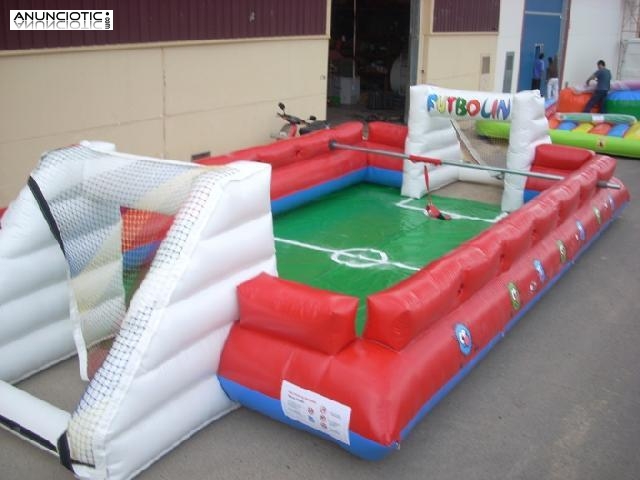 Futbol&iacute;n humano en alquiler