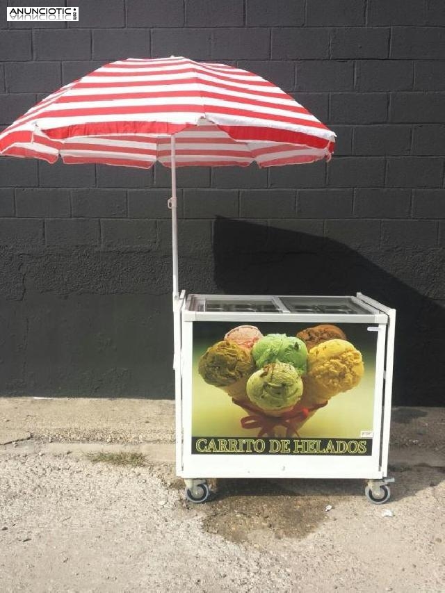 Alquiler carrito de helados en toda espa&ntilde;a