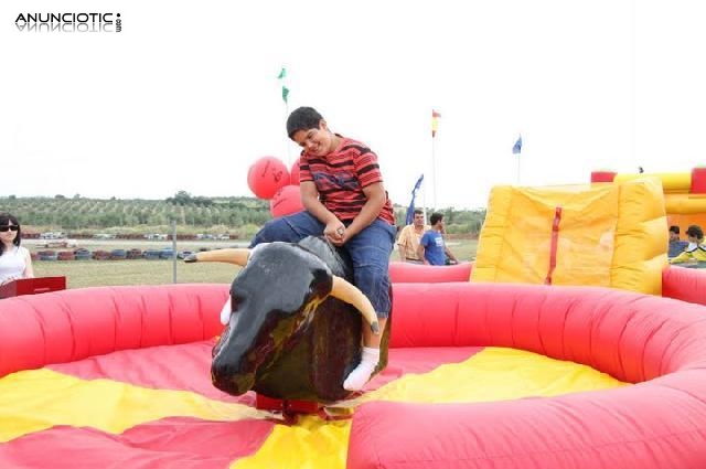 Alquiler de toro mec&aacute;nico en c&oacute;rdoba