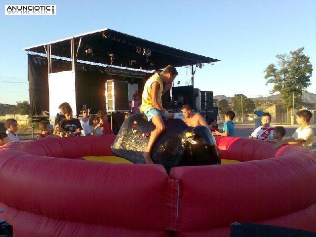 Alquiler de toro mec&aacute;nico en c&oacute;rdoba