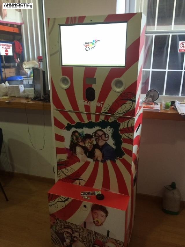 Alquiler de fotomat&oacute;n para bodas