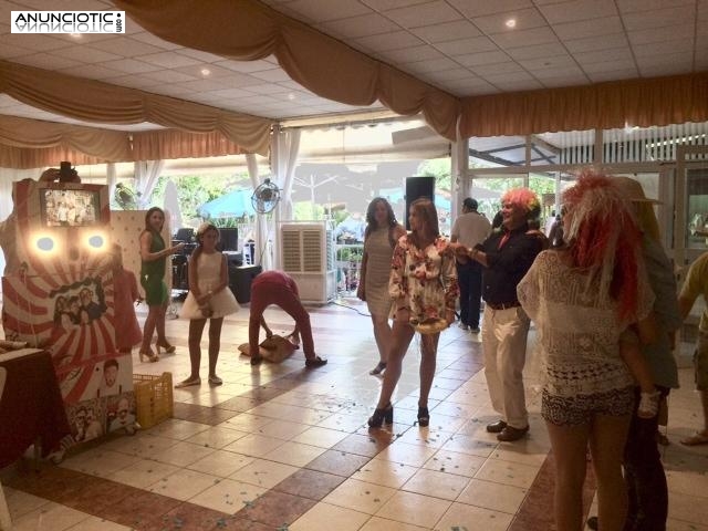 Alquiler de fotomat&oacute;n para bodas