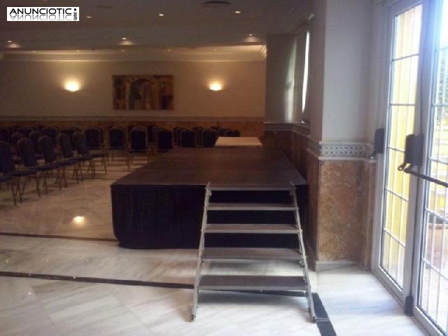 Alquiler de escenarios en c&oacute;rdoba