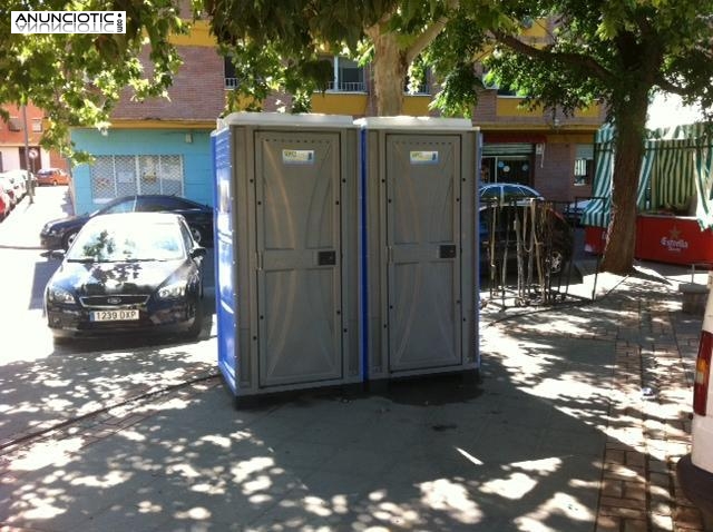 Alquiler wcs port&aacute;tiles en c&oacute;rdoba