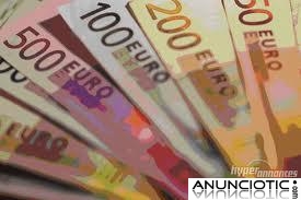 oferta de pr&eacute;stamo confiable de dinero entre particular