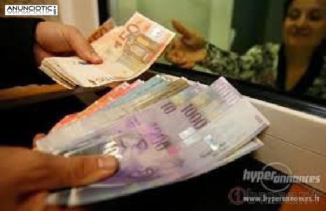 Oferta de pr&eacute;stamo fiable en 48h.