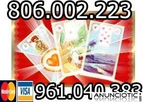 Tarot economico b&aacute;rbara le&oacute;n solo 0,42 cm mto. visa 5 � 10min