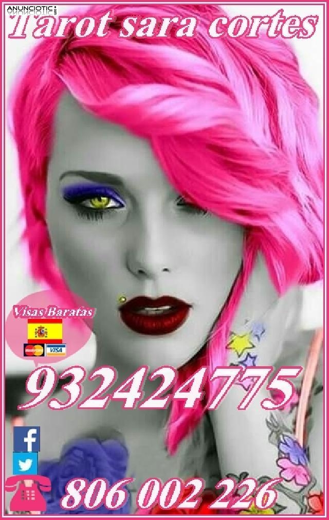 Tarot  Sara Cortes 932 424 775  desde 4� 15  7� 20mts 9� 30mts. 60M 18� lid