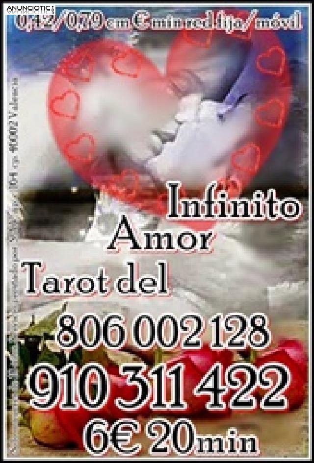 TAROT ECONOMICO Y FIABLE 910311422-806002128 VISA 6 � 20min  