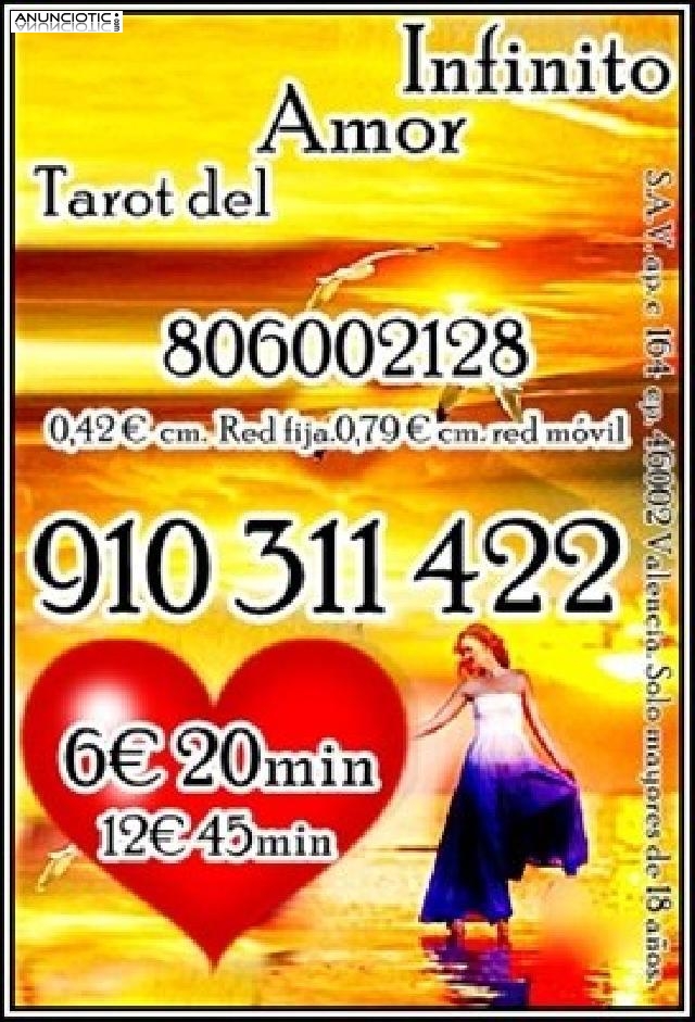 Te ayudare con mi Tarot y Videncia de Amor 910311422-806002128 - 6� 20min /