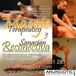 MASAJE TERAP&Eacute;UTICO  Y SANACI&Oacute;N RECONECTIVA (La Reconexi&oacute;n)