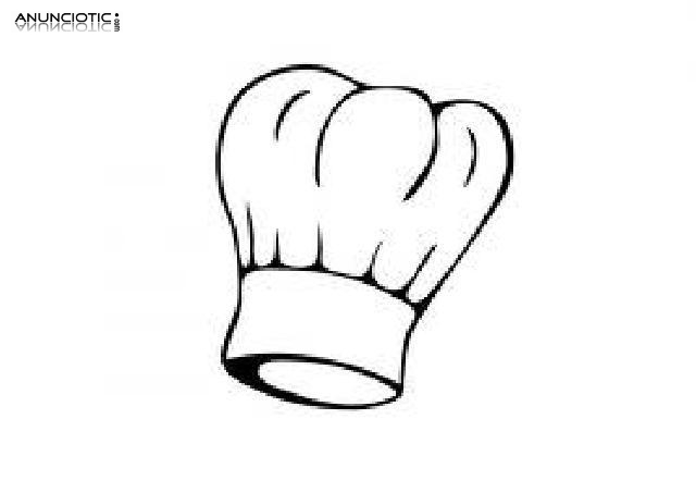 CURSO COCINERO PROFESIONAL con pr&aacute;cticas, tel&eacute;fono 91.279.6901.