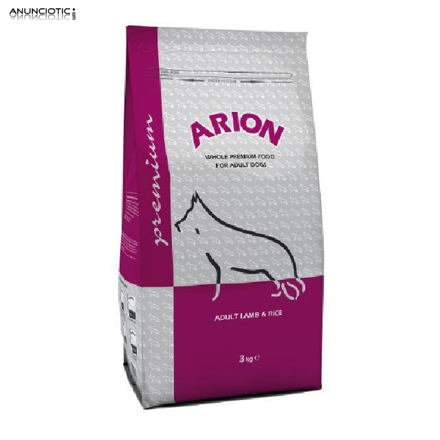 Pienso Arion Premium Adult con cordero y arroz