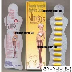 Sibutramina 15 mg (Slimex)para la p&eacute;rdida de peso