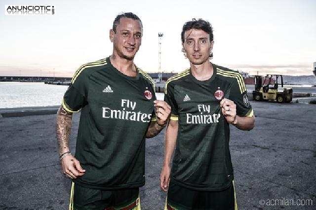 nueva Adidas AC Milan 15-16 Tercera equipaci&oacute;n