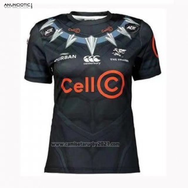 Camiseta Sharks Rugby 2019 H&eacute;roe