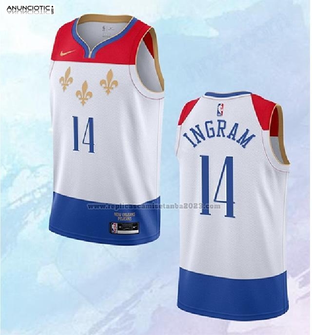 NO 14 Brandon Ingram Camiseta New Orleans Pelicans