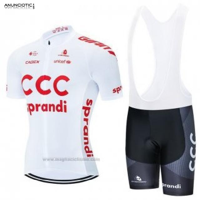 maglia ciclismo CCC Team in linea