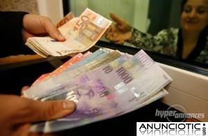 Oferta de pr&eacute;stamo r&aacute;pido y fiable