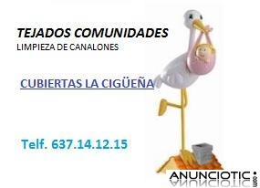 TEJADOS CORU&Ntilde;A Y COMARCA-COMUNIDADES-URGENCIAS