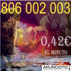 Tarot de Clara excelente, 0,42� el minuto.