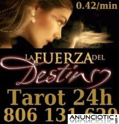   Tarot La Fuerza del Destino 806 131 629  solo 0. 42 �/min 