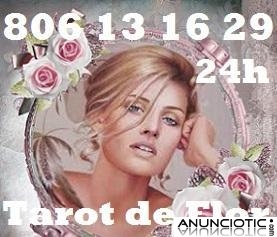   Tarot Economico de FLOR 806 13 16 29 Solo  0.42�/min 