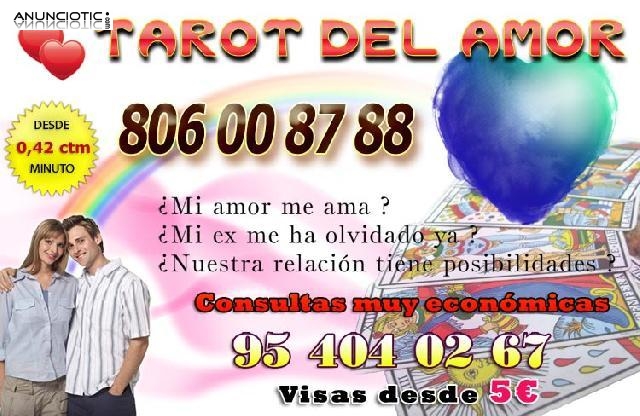 TAROT DEL AMOR-VISAS DE 5�  806.00.87.88