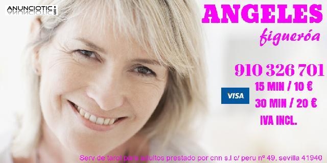 ANGELES FIGUER&Oacute;A, famosa por sus aciertos en el amor