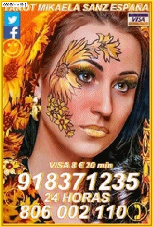 videncia mikaela sanz te ofrece mas por menos 5 � 15 min.8 � 20 min 10 � 30