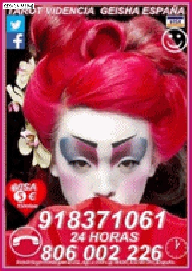 tarot oriental Geisha Visa desde 5� 15 MIN  online espa&ntilde;ol 918 371 061.