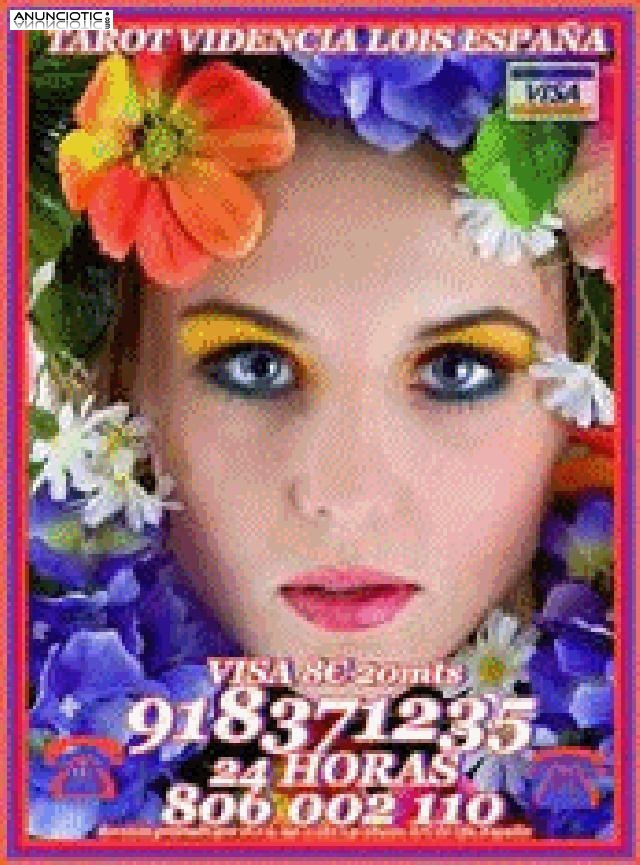 Tarot barato Carol 5� 15min 918 371 235. Tarot barato 806 002 211 por s&oacute;lo 