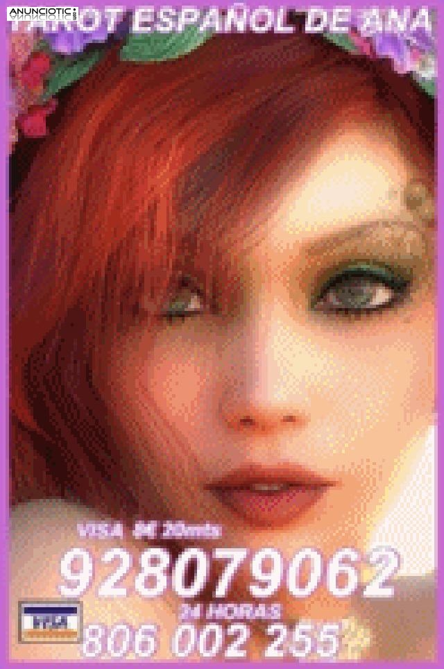 Tarot De Ana Visa 928079062 Economica 5�/15M Y 8�/20 M De Espa&ntilde;a