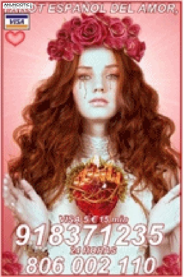 Oferta tarot  Amor  5� 15 min, 918 371 235 online  de Espa&ntilde;a Lider En Amor