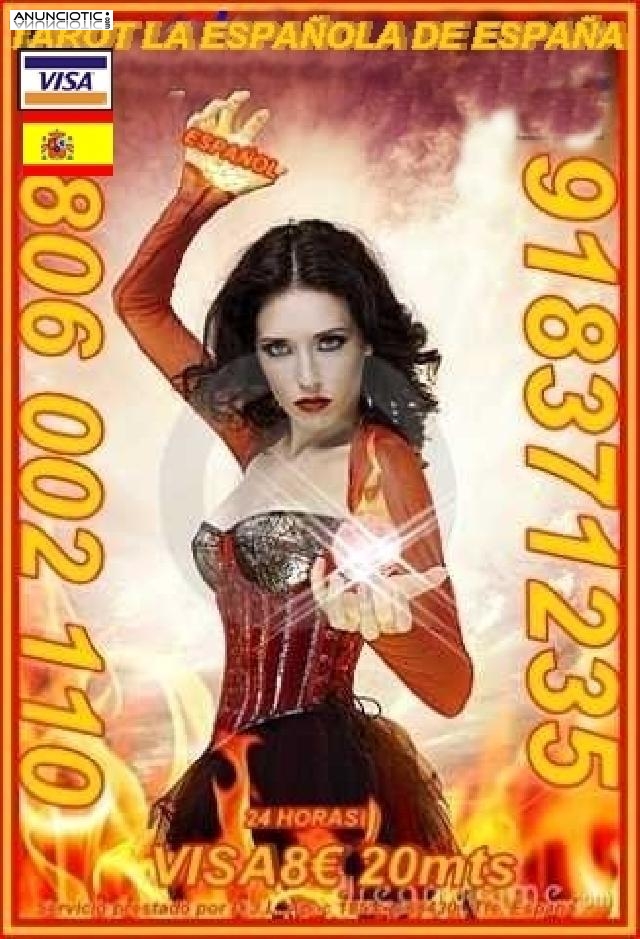 tarot y videncia real LA ESPA&Ntilde;OLA 918 371 235 desde 5� 15 mtos, las 24 hora