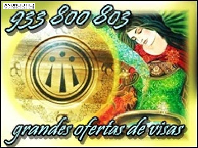 Grandes ofertas de visas 18�65 - 15�45- 9�30- 7�20 minutos 