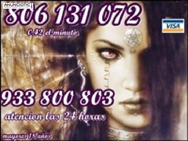 Tarot econ&oacute;mico  visas 9 euros 30minutos 933-800 803