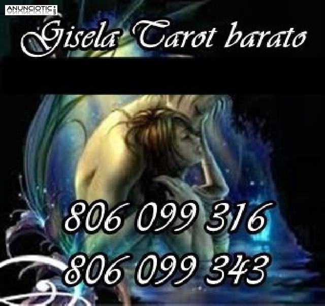 Tarot econ&oacute;mico Gisela x 0.42�/min.: 806099316 y 806099343. 