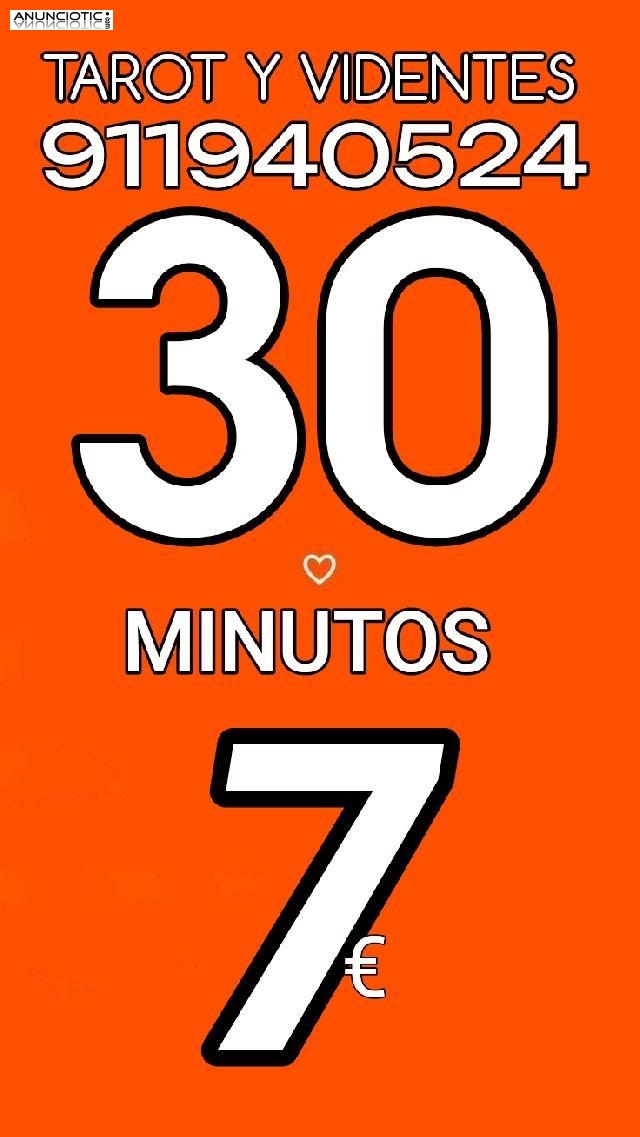TAROT ECON&Oacute;MICO VISA 30 MIN 7 EUROS 