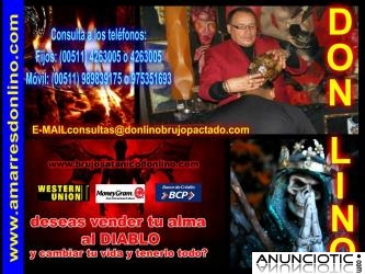 UNICO BRUJO PACTADO QUE ATA Y DESATA AMARRES-DON LINO CUSCO