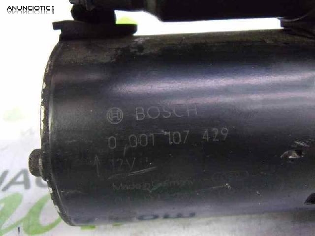 Motor arranque tipo 0001107429 de opel -