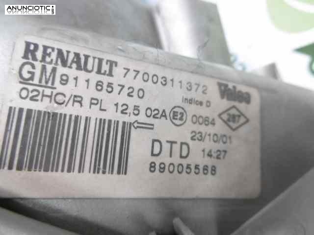 Faro der. de opel - vivaro