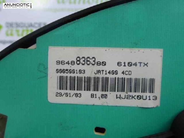 Cuadro instrumentos tipo 9648836300 de