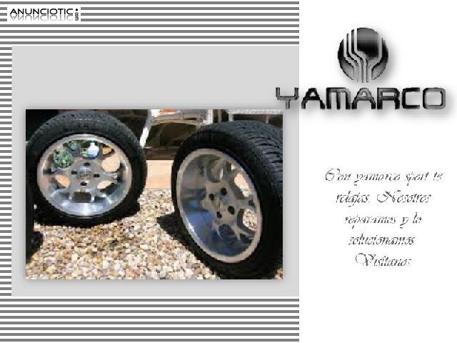 Yamarco es la soluci&oacute;n a tus llantas