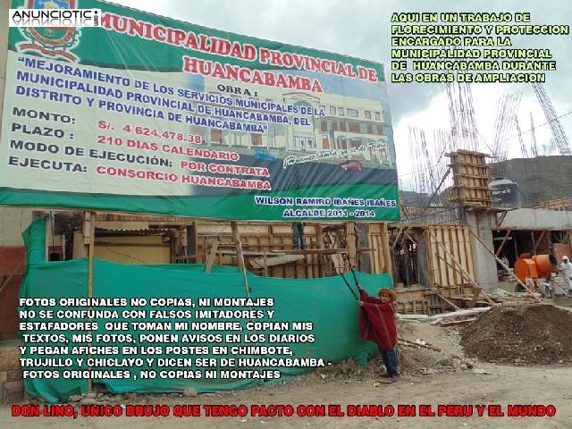 &Uacute;NICO BRUJO PACTADO QUE ATA Y DESATA AMARRES DON LINO &Uacute;NICO EN EL PERU