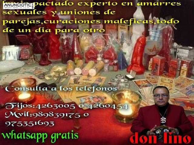 AMARRES PACTADOS LOS MAS FUERTES DEL MUNDO-DON LINO &Uacute;NICO EN EL MUNDO