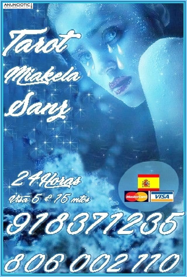 tarot Visa 806 002 110 desde 5 � 15 mtos. 8 � 20 mtos. 10 � 30 mtos. de can