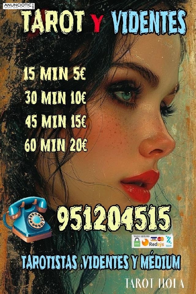 Tarot Telef&oacute;nico 5 Euros Visa Econ&oacute;mico