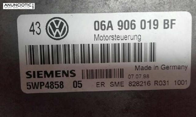 Centralita de motor volkswagen golf a&ntilde;o 1998